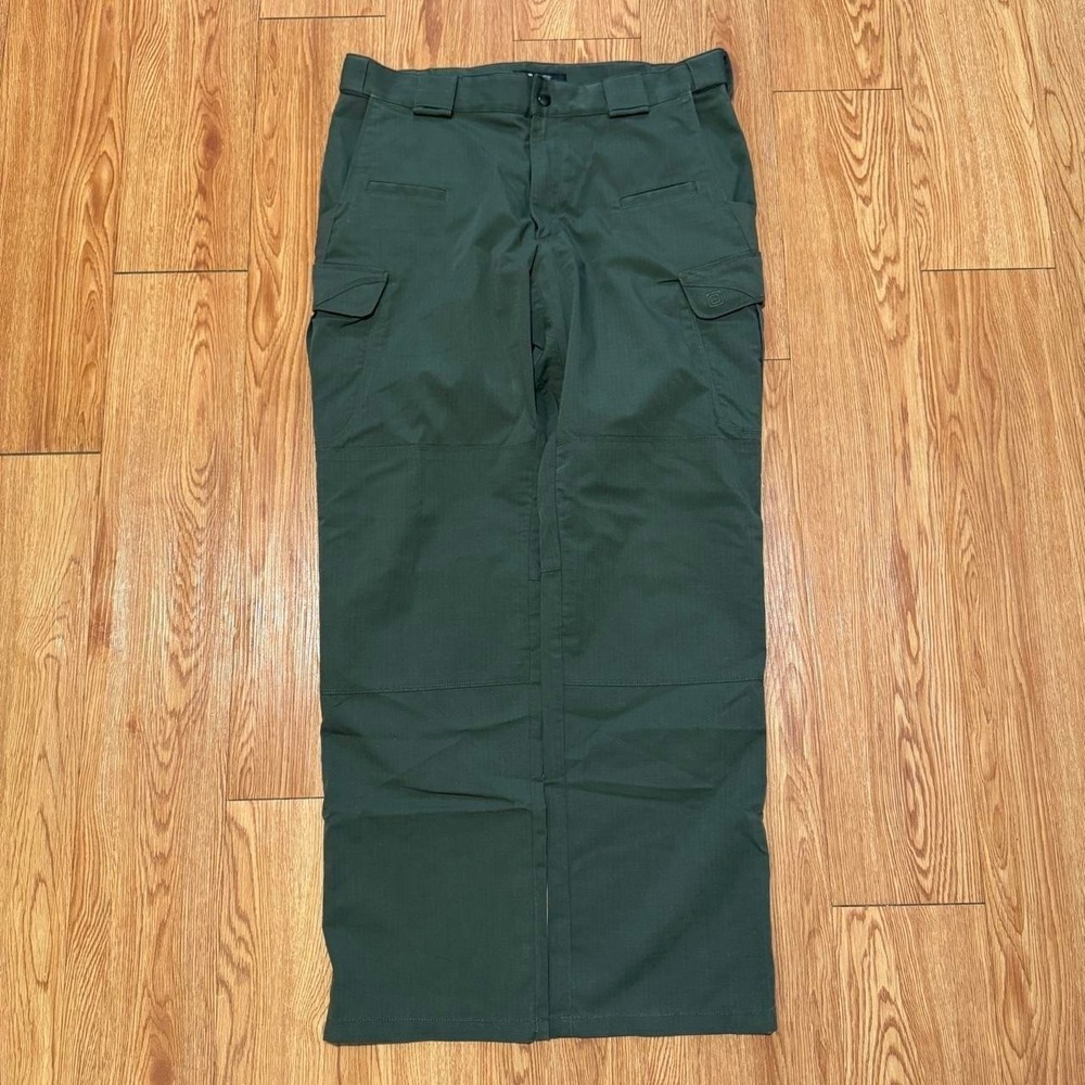 5.11 Tactical Men's Pants Stryke Cargo Green Ripstop Size 34x32
